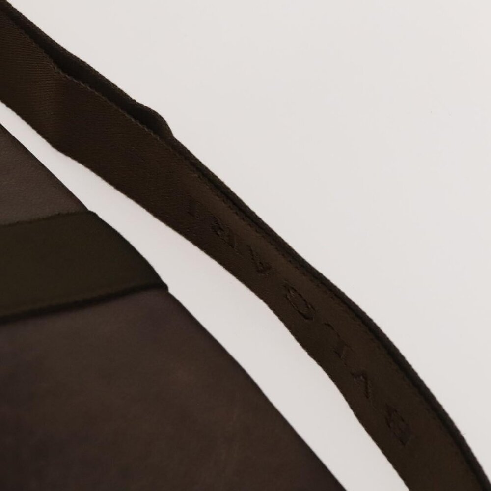 Authentic BVLGARI Shoulder Bag Leather Brown Silver - Picture 6 of 16